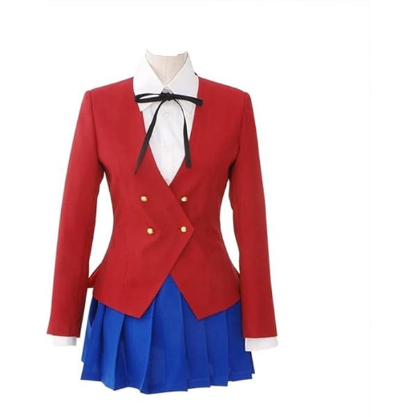 Amazon.com: Anime Toradora Cosplay Costumes Taiga Aisaka Uniforms